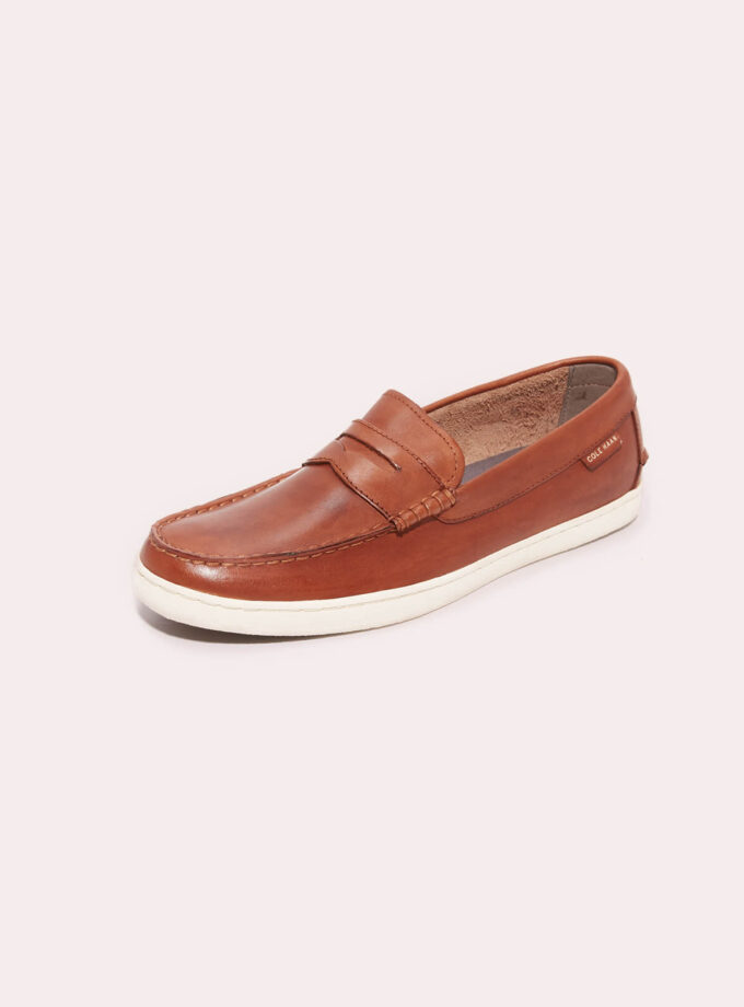 Leather Slip On Sneakers